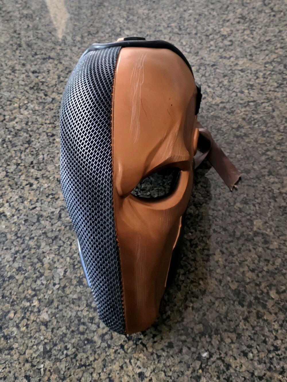 Xcoser Arkham Knight Deathstroke Helmet Cosplay Masks Prop Resin Adult Halloween
